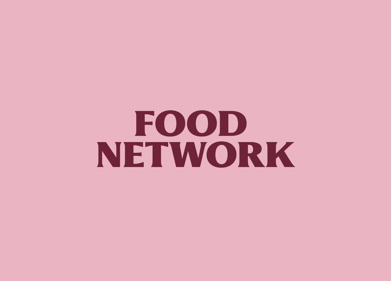 Food Network Customised Typeface